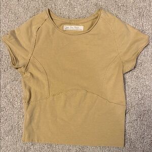 We The Free Short Sleeve Tee in Tan
